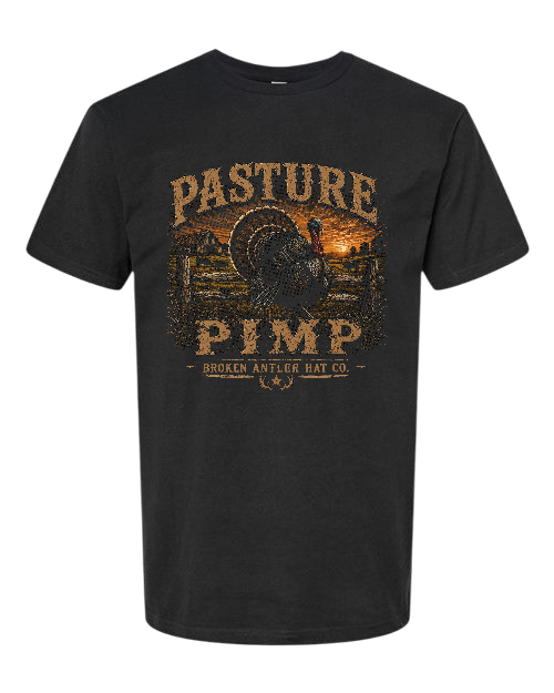 Broken Antler Hat Co.- Pasture Pimp Shirt Front